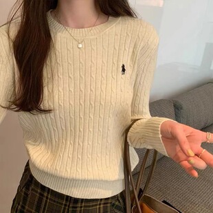 毛衣女秋冬宽松新款经奢高级感内搭可外穿加厚加绒小个子时尚洋气