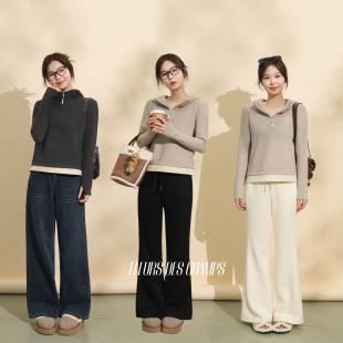 休闲裤 champs德绒连帽上衣 des Fleurs