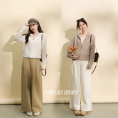 休闲裤 champs连帽针织开衫 des Fleurs