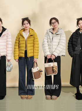 Fleurs des champs 泡芙连帽排骨羽绒服