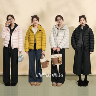 Fleurs des champs 泡芙连帽排骨羽绒服