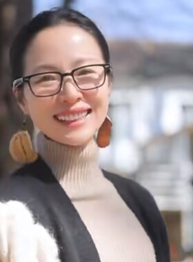 【江一燕同款】蓝花楹果实乌龟壳植夸张大理苍山果实耳环木质耳环