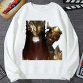 王者荣耀牢九门卫衣男外套关羽科比牢大抽象猎奇科比骑马学生衣服