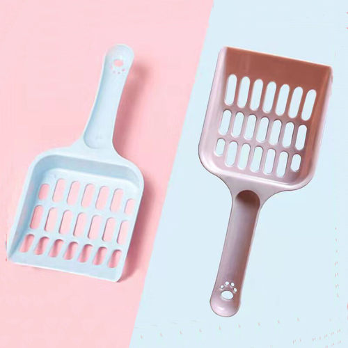 猫砂铲超大现货批发垃圾桶pp豆腐便猫沙大孔漏砂大号屎器除臭