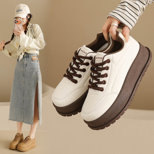 ins女学生休闲运动百搭板鞋 2026小白鞋 韩版 新款 街拍P907 女春季