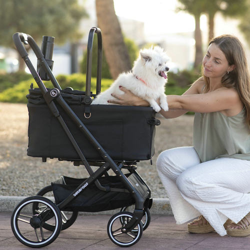 BebeRoad X3宠物推车可分离一体收车二合一轻便折叠猫遛狗中型犬