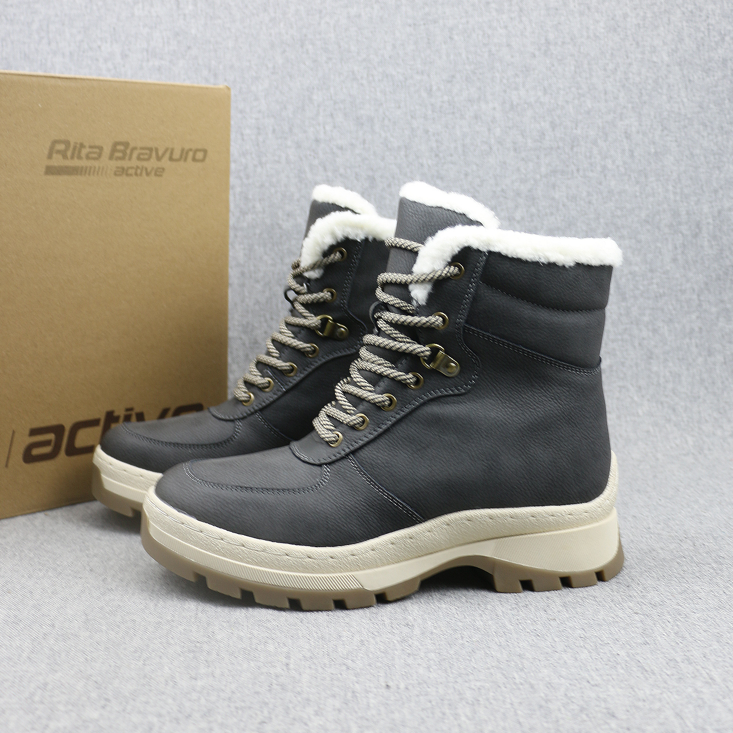 外贸俄罗斯订单羊毛加绒雪地靴女