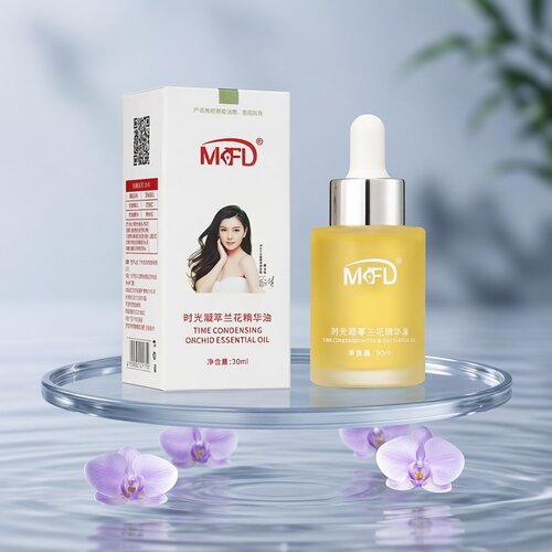 赵文琪代言mkfd时光凝萃兰花精华