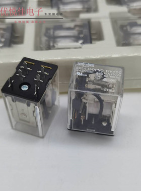 全新原装松川中间继电器 SCL-1-H-DPNO 12VDC  16A二组常开6脚