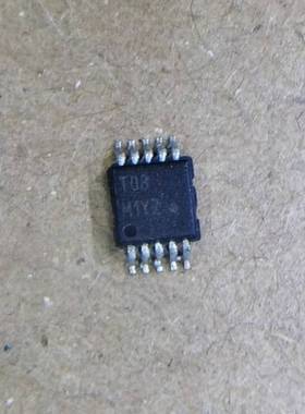 温度传感器 ADT7481ARMZ 丝印T08 拆机原字 MSOP-10封装