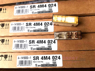 4-1415053-1安全继电器SR4M4024 原装电梯专用三开一闭10脚继电器