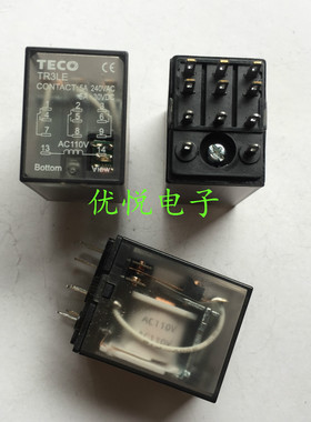 全新原装TECO 东元 TR3LE  5A AC110V  中间继电器 TR3LE