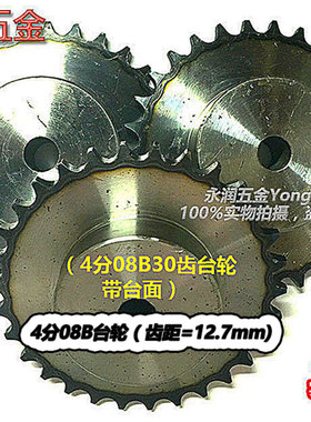 4分08B工业链台轮31/32/33/34/35/36/37/38/39/40齿牙可来图定做