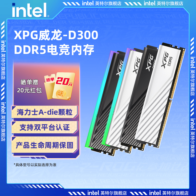 5600MHz DDR5Ͻס16G(16G*1) D300 DDR5̨ʽڴ319Ԫ
