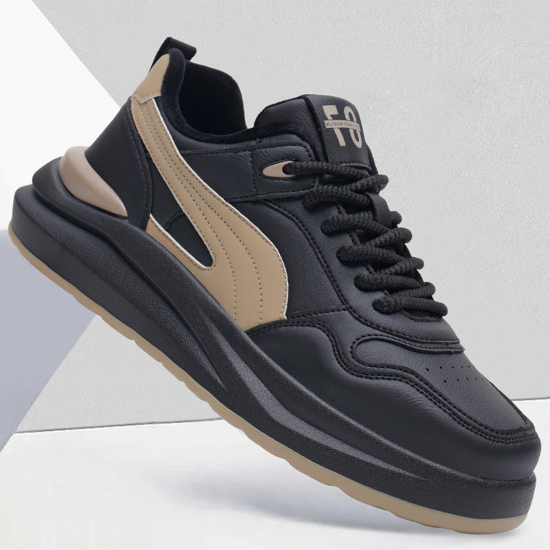 潮鞋春季新款男士休闲运动鞋舒适透气男鞋韩版百搭2025年老爹鞋子