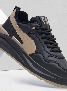 潮鞋春季新款男士休闲运动鞋舒适透气男鞋韩版百搭2025年老爹鞋子