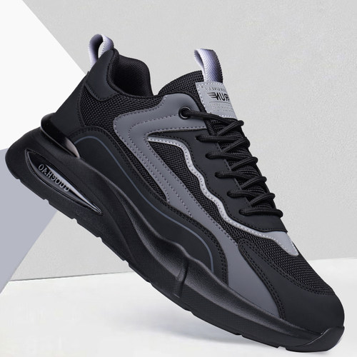 男鞋2026夏季新款男士网面休闲鞋软底舒适透气运动鞋男防臭老爹鞋