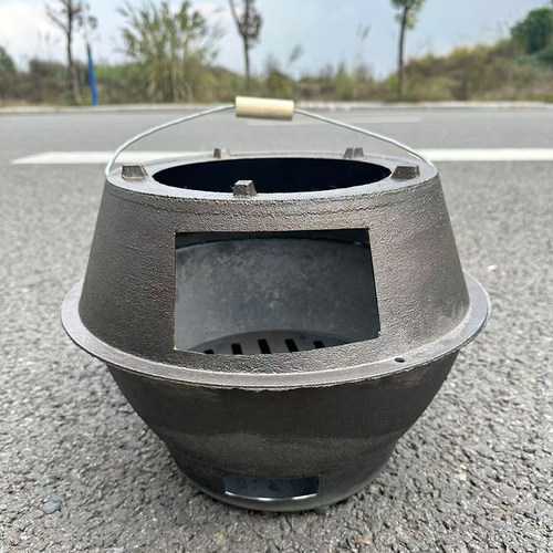 铸铁柴火炉生铁土灶耐用便携式