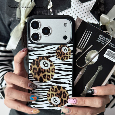欧美斑马纹潮流豹纹手机壳