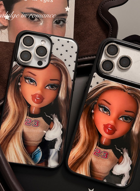 星星brazt贝兹娃娃芭比少女古早ins欧美1314适用iphone17promax亚克力壳苹果1715pro姐妹手机壳
