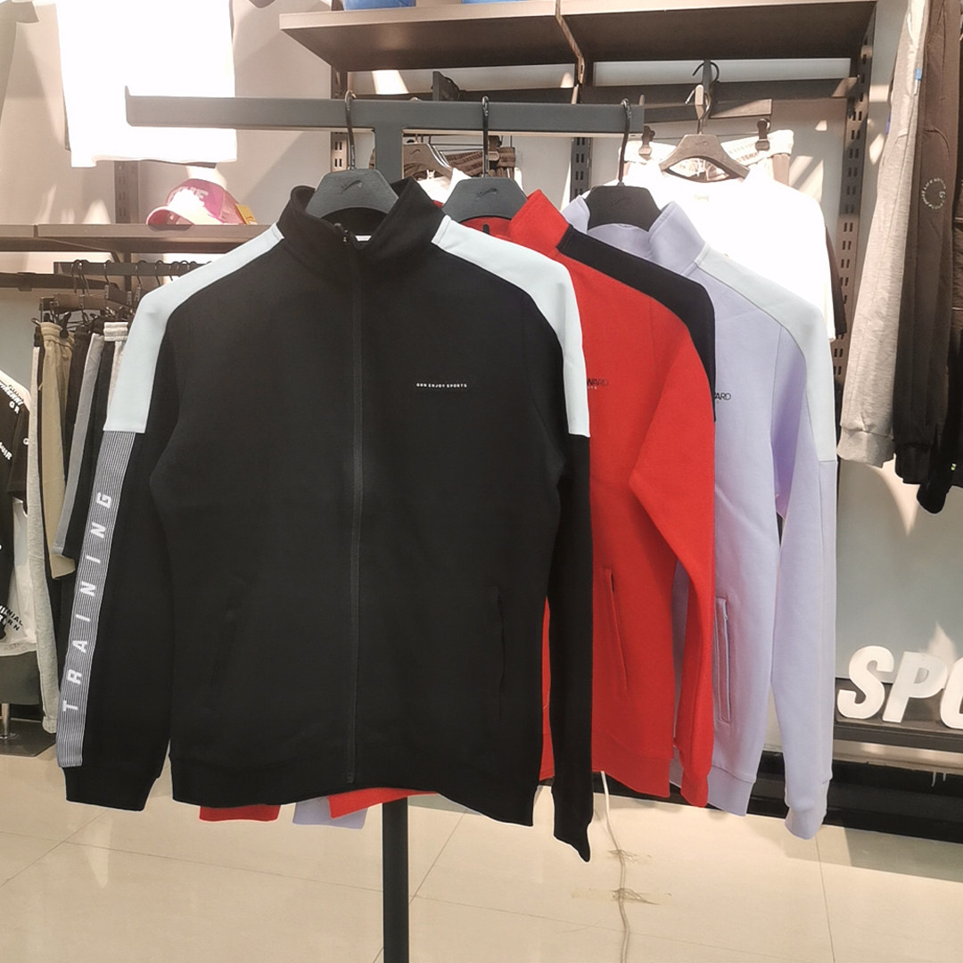 贵人鸟秋季新款运动服女士夹克休闲立领外套1013B06包邮