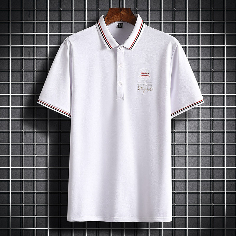夏季主推纯短袖POLO衫男百搭潮牌绣花POLOPL20851-P35,男装Polo衫,星座217-4