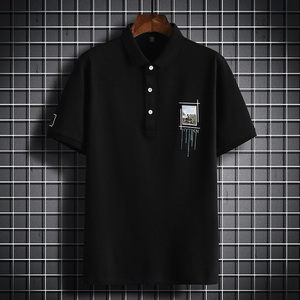 夏季主推 纯短袖POLO衫男 百搭潮牌绣花POLO  PL20893-P38图片
