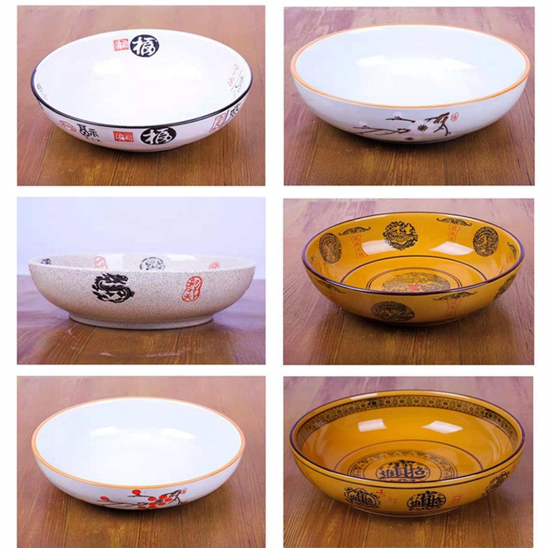 陶瓷水煮鱼盆家用大碗毛血旺酸菜鱼碗钵钵鸡冷串串盆麻辣烫碗汤盆,餐饮具,碗,淘宝优惠券,粉丝福利购,淘宝优惠卷