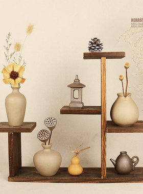 小摆件家居饰品柜子客厅茶桌置物架装饰品禅意高级感古风软装摆设