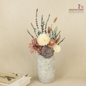 装 饰干花摆件轻奢高档客厅摆设室内花艺桌面高端花瓶摆设插花花束