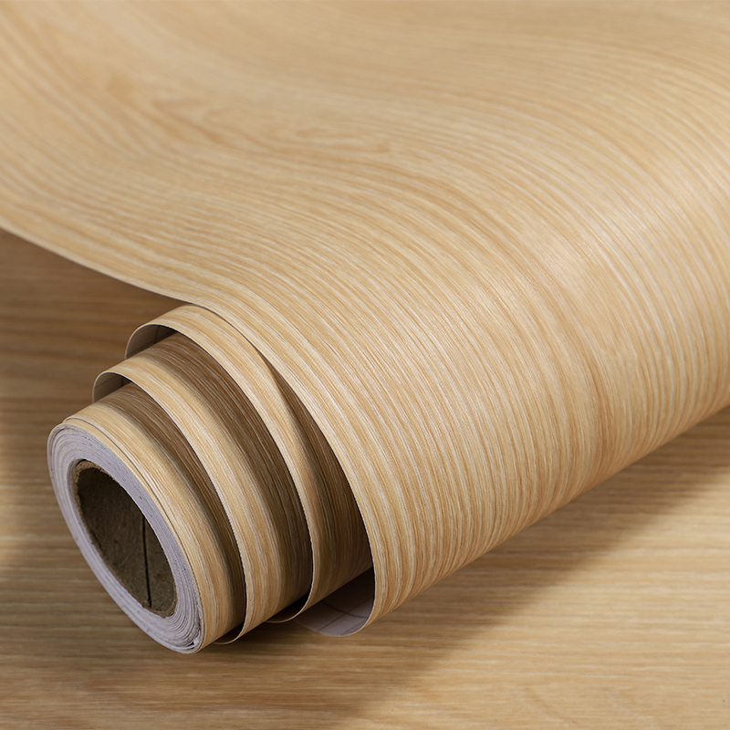 加厚科尔曼木纹柜子贴膜防水壁纸