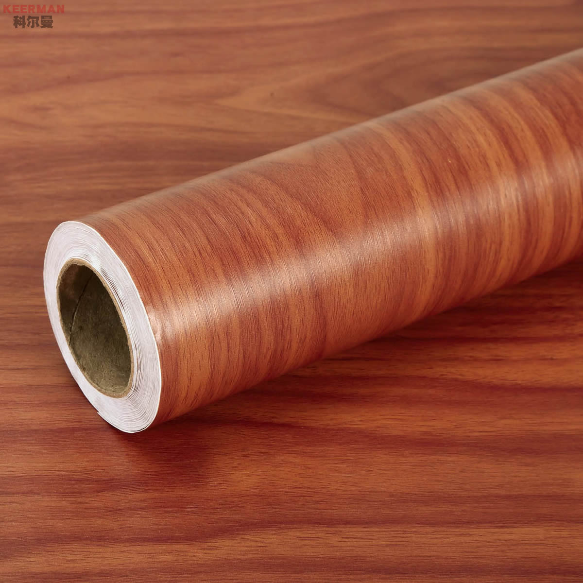 木纹贴纸衣橱柜桌门仿木家具翻新贴墙纸自粘PVC防水装饰波音软片