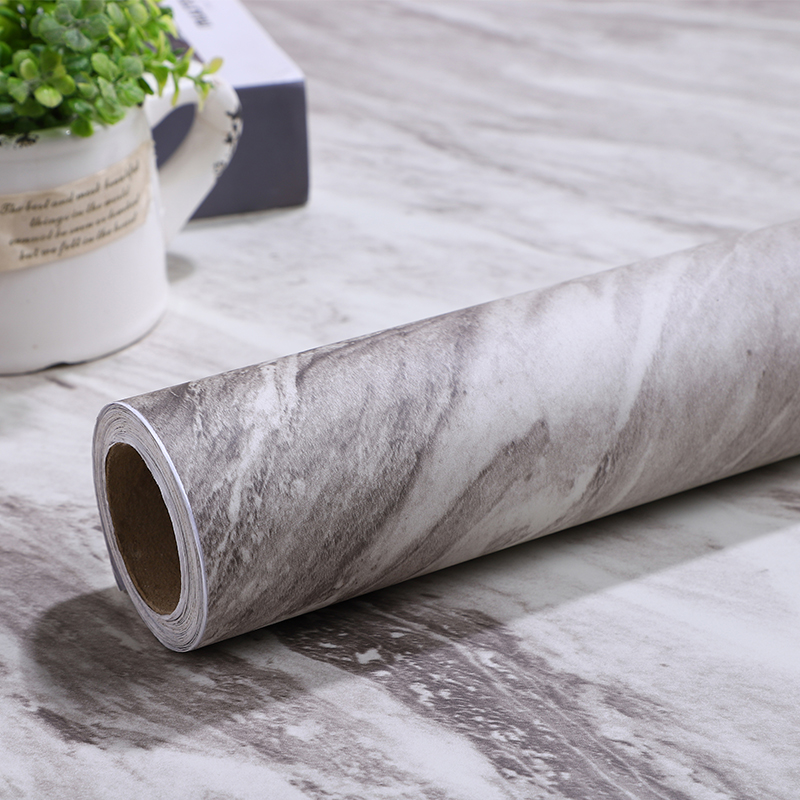 哑光浅灰客厅墙壁纸科尔曼PVC
