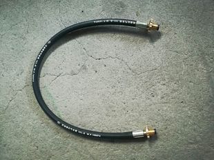 家用液化气/液化石油气充气导管/高压胶管煤气导气管两头轮导气管