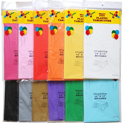 甜品台纯色一次桌布聚会PE塑料布