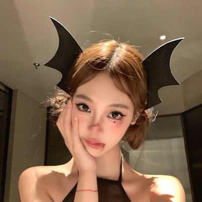 2025新款鲁鲁女王发夹恶魔头饰