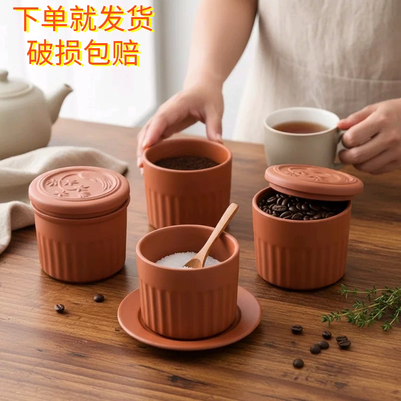 陶瓷炖罐汤盅隔水炖盅紫砂烤梨瓦罐煨汤燕窝蒸蛋参盅炖品带盖商用