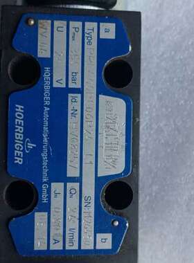议价HOERBIGER贺尔碧格比例阀 PRL400PC06P24可维修