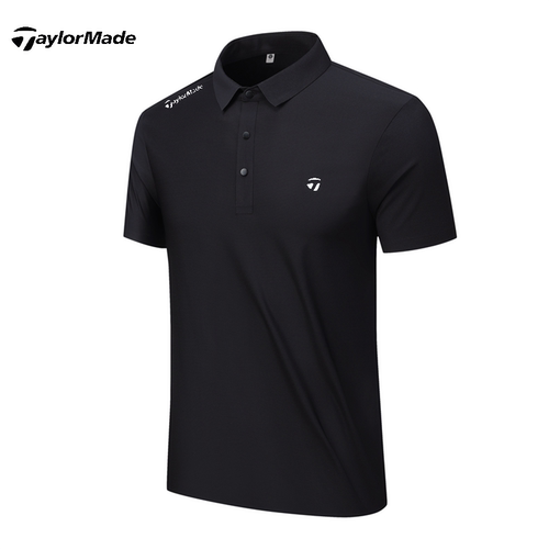 Taylormade泰勒梅高尔夫夏季男士T恤短袖速干运动冰丝翻领polo衫