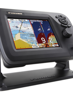 FURUNO古野GP-1670F5.7英寸GPS/WAAS海图仪/鱼探仪带内置天线