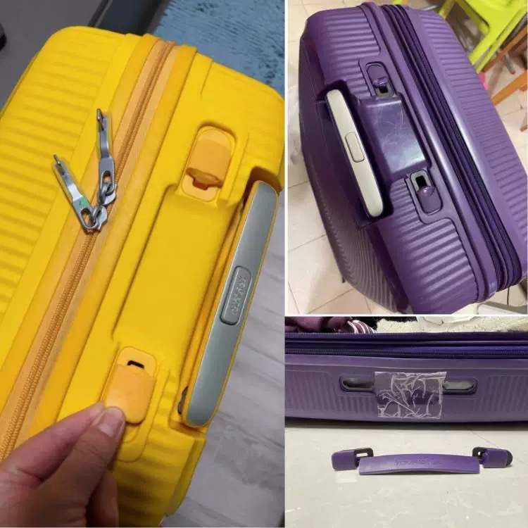 适配美国旅行者手柄把手拉手提美旅A08箱包提手粉红把手无损代换