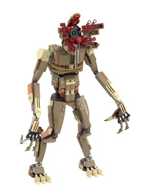 MOC积木 38943冥府之神 拼装积木套装 怪物男孩 玩具恐怖