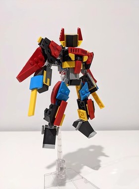 MOC-111508 AB-17机器人拼装机器人创意男孩玩具礼物模型