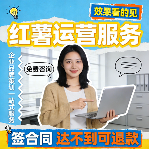 小红薯推广策划xhs书运营品牌服务营销代笔记IP爆款合作流量起号