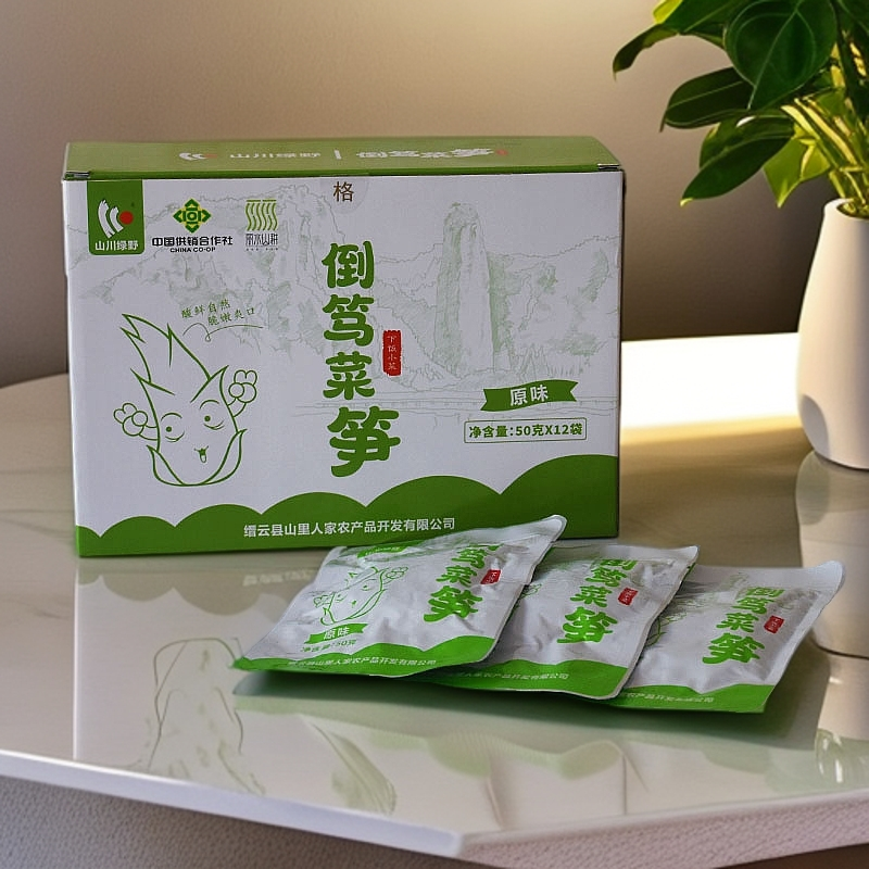 山川绿野倒笃菜笋雪菜笋新鲜咸菜开袋即食酸菜下饭菜开胃鲜笋特产