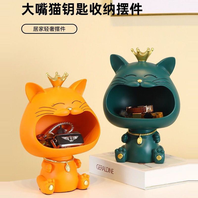 创意玄关招财猫现代简约