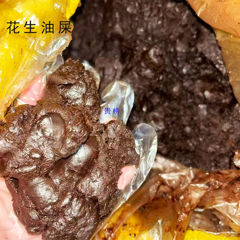 农家纯正花生油泥高温压榨钓鱼打窝专用全能饵料种花种草有机肥料