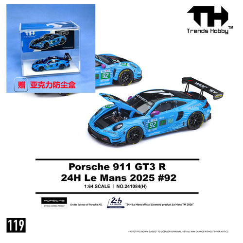 TH保时捷911GT3R164车模