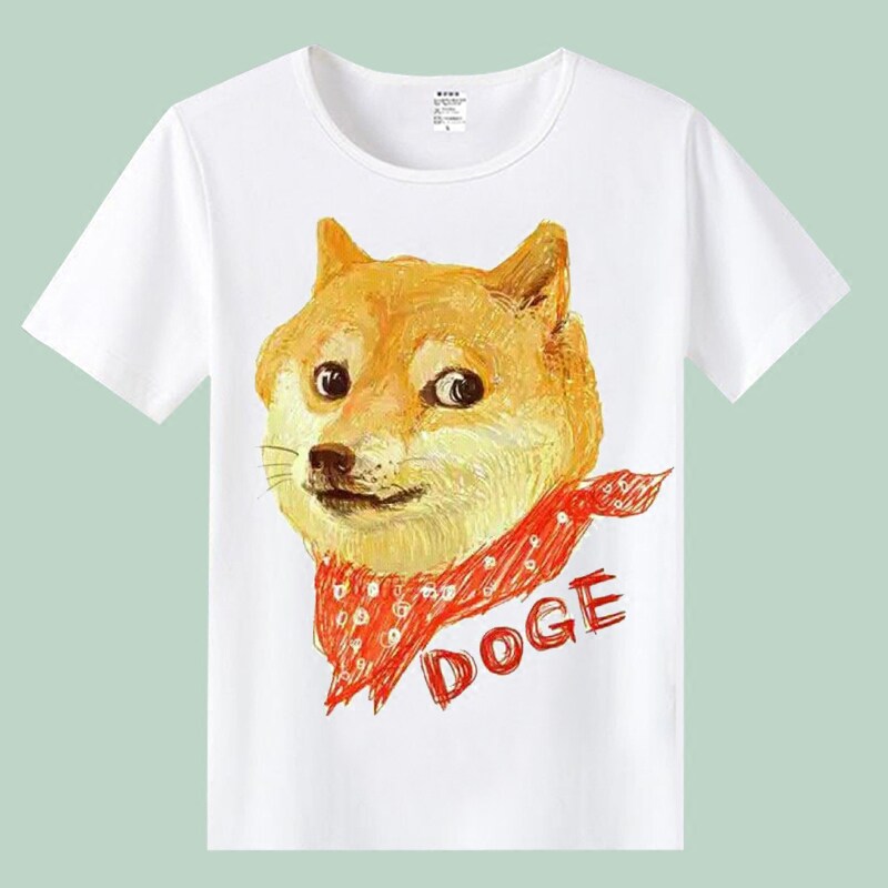 柴犬T恤秋田犬神烦狗doge动漫周边衣服二次元搞笑学生短袖t恤男女在类目 男装, T恤中 - 来自Buy2taobao.com提供专业的淘宝代购服务