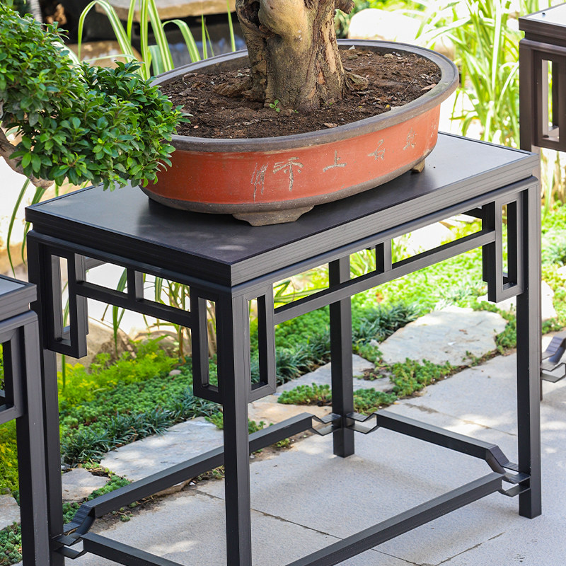 多肉花盆花架子简约铝材质多层落地面室内阳台客厅绿萝加强置物架